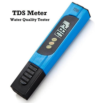 TDS Meter With Temperature, Handheld Temperature TDS Testing For Drinking Water, Pools, Aquariums, Ponds etc With Leather Case - Imported from UK